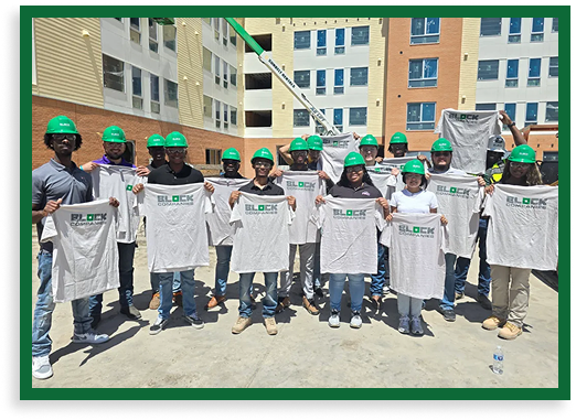 block company workers